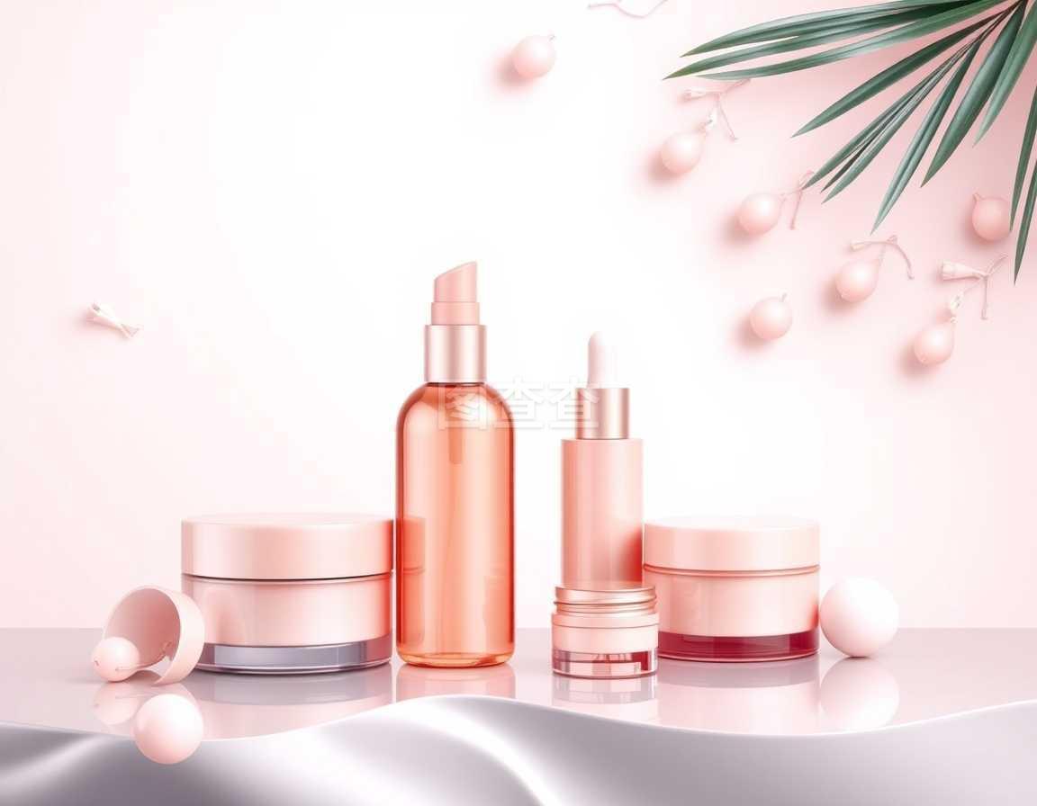 3D寫實矢量化妝品產品模板設計指南